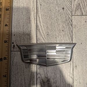 Cadillac Premium Silver Car  Emblem